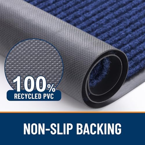 OLANLY Front Door Mat 59x40, Waterproof Heavy-Duty Indoor Outdoor Doormat - Image 3