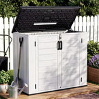 Outdoor Storage Shed Resin Waterproof Storage Cabinet by LegacyAmerhomeDirect