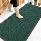 OLANLY Front Door Mat Outside Entrance 59x23, Heavy-Duty Rubber Doormat by OLANLY