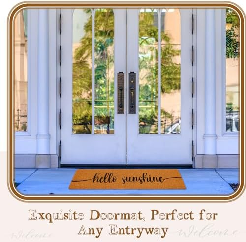 48''x16'' Long Doormat for Entrance Entry, Hello Sunshine - Image 4
