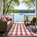 GENIMO Outdoor Rug, Waterproof Plastic Rugs - Image 3