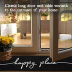 48''x16'' Long Doormat for Entrance Entry, Happy Place - Image 6