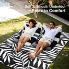 OLANLY Outdoor Rug 9x12 ft Waterproof Reversible Leaf Mat - Image 5
