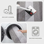 Kitinjoy Indoor Outdoor Door Mat, 71x47 Non-Slip Dirt Trapper Doormats - Image 5
