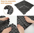 12 Pack Interlocking Floor Tiles 11.8" x 11.8" Interlocking Rubber Floor Mat - Image 3