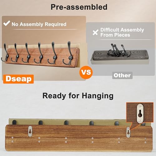 Dseap Coat Rack Wall Mounted - Image 3