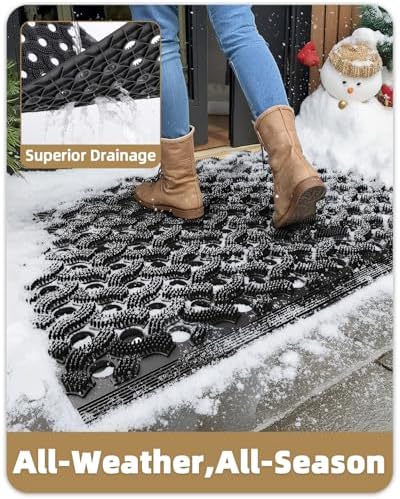 Color&Geometry Super Heavyweight TPE Welcome Mat Outdoor - Image 5