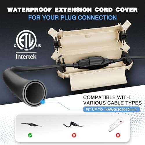 Flemoon Outdoor Extension Cord Safety Cover - Image 2