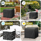 Patio Table Cover End Table Cover-17"L x 17"W x 18"H - Image 6