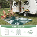 GENIMO Outdoor Rug, Waterproof Plastic Rugs - Image 7