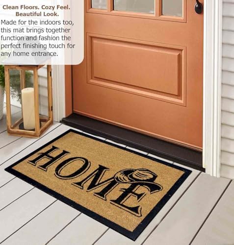 Gardenised Heavy Duty Coco Coir Doormat - Image 5