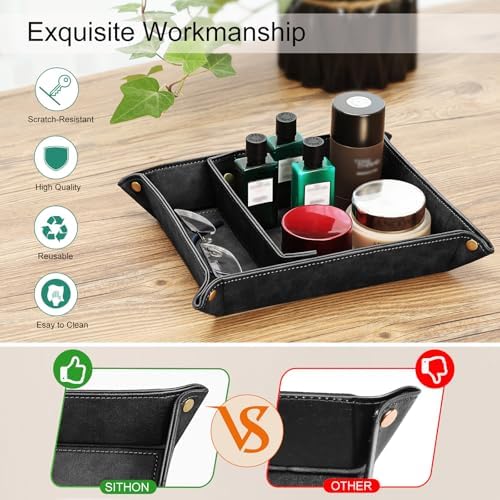 SITHON Valet Tray Desktop Storage Organizer - Image 4