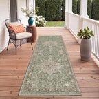 GENIMO 5X8 Outdoor Rug, Washable - Image 5