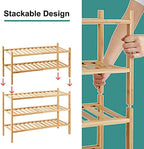 viewcare 5-Tier Bamboo Shoe Rack - Image 5