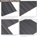 LITA 24x24 Black Carpet Tiles Commercial Use - Image 3