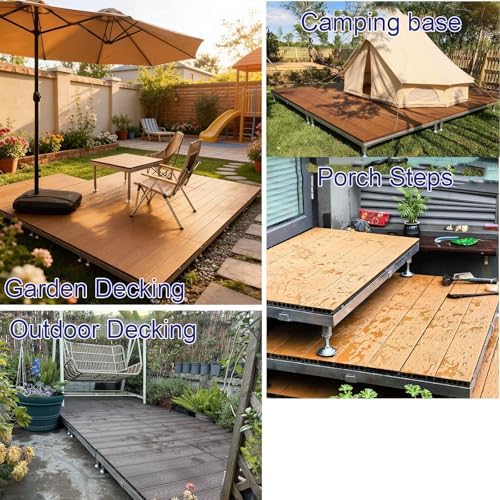 ESOYAWE Outdoor Raised Platform Deck - Image 2
