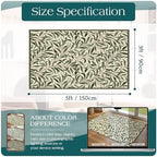 3x5 Leaf Entry Rug - Image 2