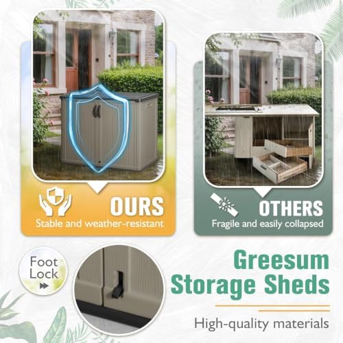 Greesum 26 CUFT Outdoor Storage Cabinet - Image 6