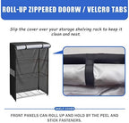 Wire Shelf Cover Waterproof Dustproof Storage Rack Cover - Image 5