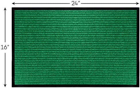 LuxUrux Striped Green Door Mat - Image 3