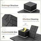 Interlocking Deck Tiles 44 Pack, All Weather Use - Image 5