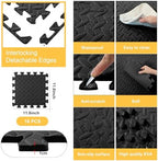 Shihanee 16 Foam Floor Interlocking Tiles, 11.8 x 11.8 Inch - Image 2