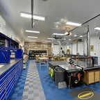 Swisstrax Ribtrax PRO Garage Floor Tiles, Island Blue - Image 6
