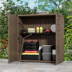 HOMSPARK Indoor/Outdoor Storage Cabinet - Image 2