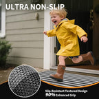 Outside Doormats, Outdoor Welcome Drainage Non Slip Mat 20"x31" - Image 3