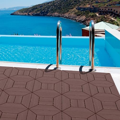 44 Pcs Plastic Interlocking Decking Tiles, Indoor & Outdoor - Image 7
