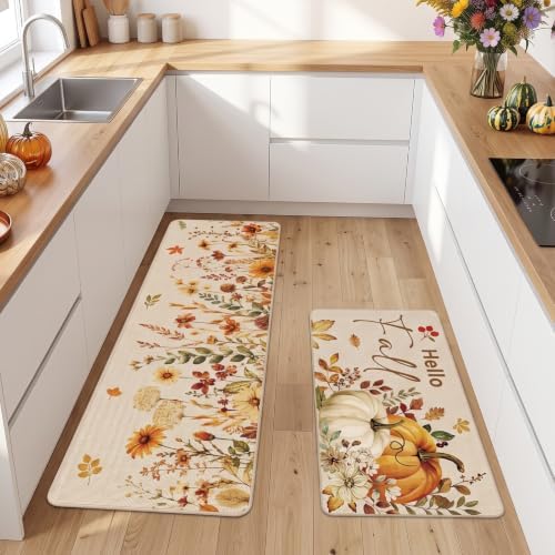 Hello Fall Kitchen Mats - Image 2