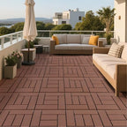 Interlocking Deck Tiles, Outdoor Patio Flooring, 44 Pack All Weather Waterproof - Image 5