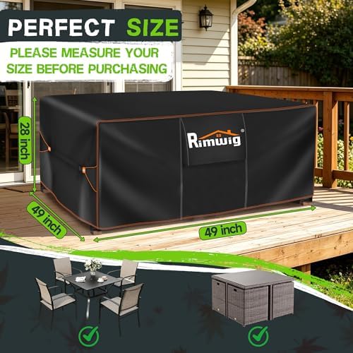 Patio Furniture Set Cover Outdoor Waterproof - Image 2