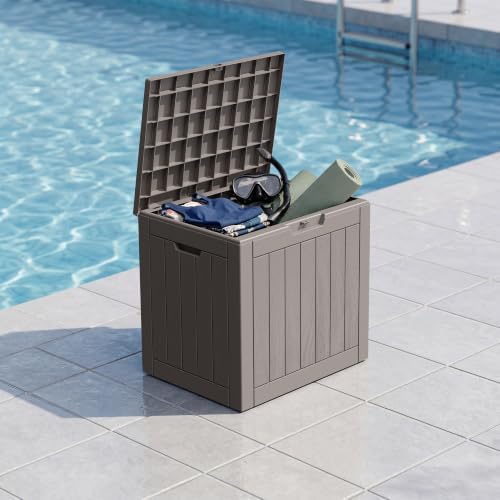 Outdoor Storage Box Waterproof, 32 Gallon Deck Box - Image 6