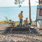 GENIMO Outdoor Rug, Waterproof Plastic Rugs - Image 6