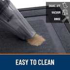 OLANLY Front Door Mat Outside 71x30, All-Season Heavy-Duty Rubber Doormat - Image 6