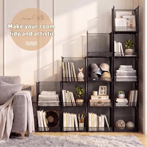 Remerry 3 Pcs Stackable Closet Organizers and Storage Basket - Image 6