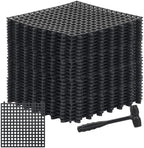 Drydiet 24 Pack Drainage Tiles Modular Interlocking Floor Tiles by Drydiet