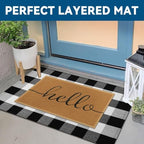 EARTHALL Funny Hello Mats Outdoor, Front Door Mat - Image 3