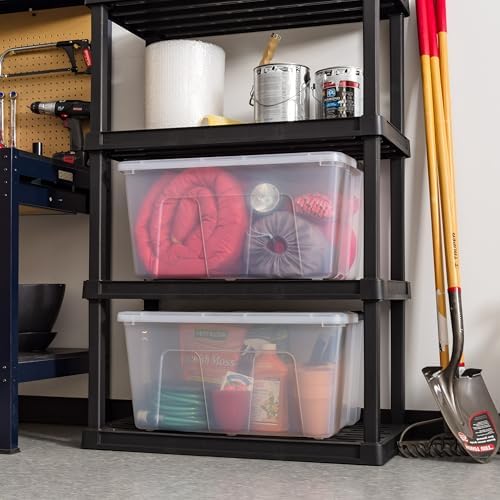IRIS USA 4-Pack 94 Quart Storage Bins - Image 6