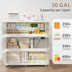 SAILUN 240Gal Extra Large Stackable Storage Bins - Image 2