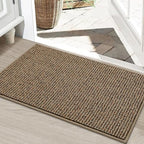 BEQHAUSE Dirt Trapper Door Mat 24" x 36", Non-Slip Washable Doormats by BEQHAUSE