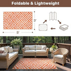 GENIMO Fall Decor Outdoor Rug 3'x5' - Image 2