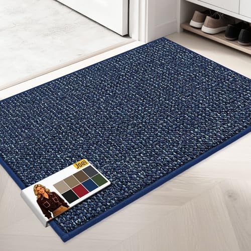 JSEI Dirt Trapper Door Mat 24" x 36", Non-Slip Washable Doormats by JSEI