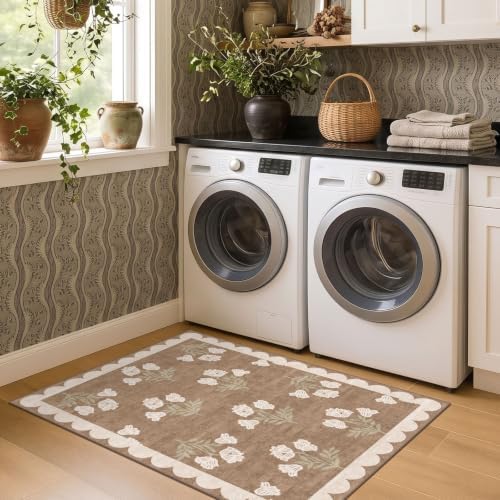 3x4 Floral Entry Rug - Image 5