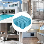 50 PCS Drainage Interlocking Tiles Bulk 11.8'' x 11.8'' Modular Interlocking - Image 7