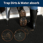 4'X38' Commercial Doormats, Thick Heavy-duty Custom Rubber Door Mat Outside - Image 3