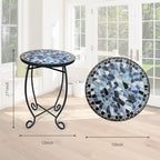 LIFFY Outdoor Side Table, Indoor Small Decorative Plant Stand & End Table - Image 3