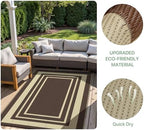 GENIMO Outdoor Rug, Waterproof Plastic Rugs - Image 6