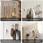 ZAYBOD 15 Pack White Hooks for Hanging - Image 3